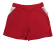 Dojčenské bavlnené nohavičky, kraťasky Mamatti Pirát - červené, veľ. 92