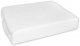 Nepremokavé froté prestieradlo do kočíka 75 x 35 - biele