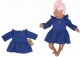 Z & Z Detské teplákové šatôčky/tunika Princess - tm. modré, veľ. 62