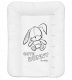 NELLYS Prebaľovacia podložka, mäkká, CUTE BUNNY, 70 x 50cm, biela