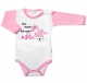 Body dlhý rukáv s vtipným textom Baby Nellys, Keď nespím ja, tak nespí nikto, holka