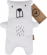 Maznáčik, dekoracia pre bábätká Z&Z Mini Bear 36 cm, biely