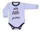 Body dlhý rukáv, Little Prince - modré
